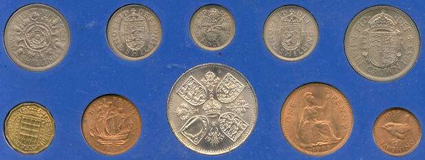 Photo of 1953 coronation money set